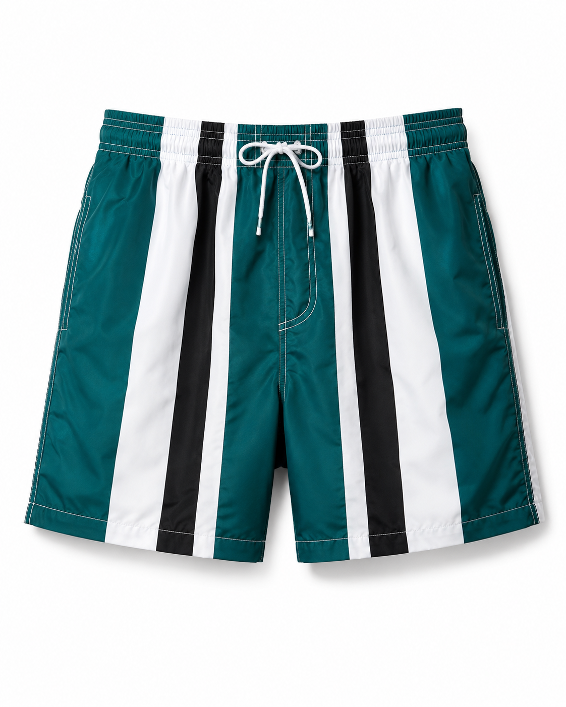 Harbor Stripe Swim Trunks