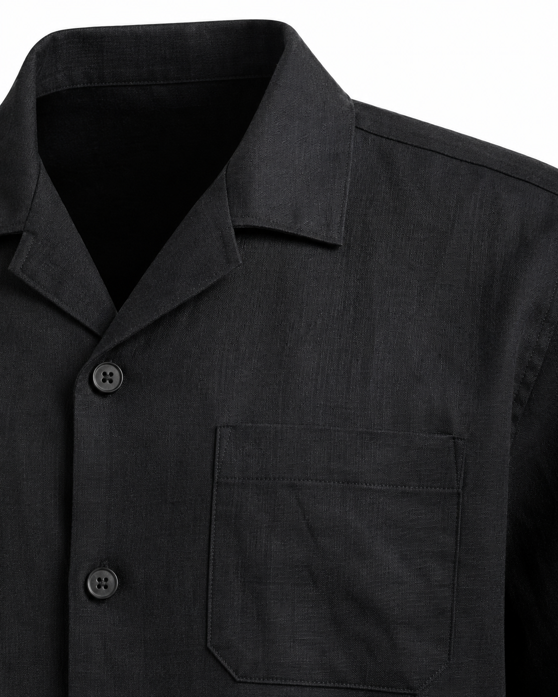 Black Harbor Linen Shirt