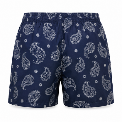 Mosaic Paisley Swim Shorts