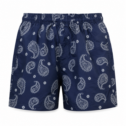 Mosaic Paisley Swim Shorts