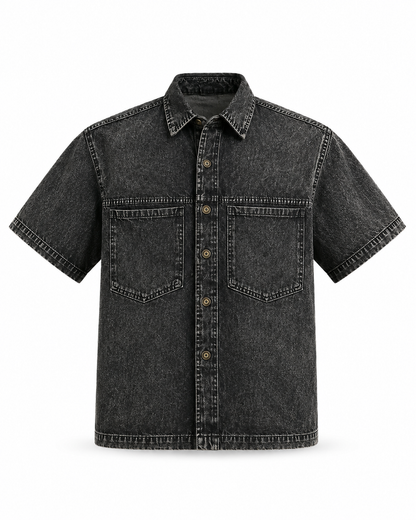 Stone Harbor Charcoal Denim Shirt