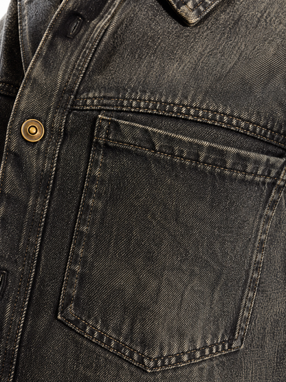 Stone Harbor Charcoal Denim Shirt