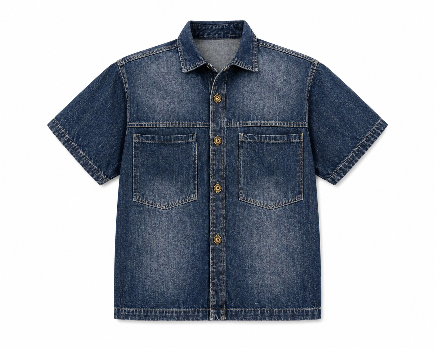 Aegean Indigo Denim Shirt